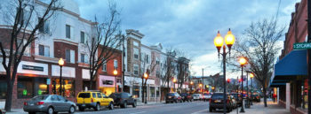 Historic Downtown Littleton right by the Brothers Construction Showroom