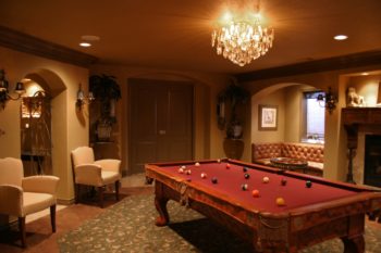 seating around pool table