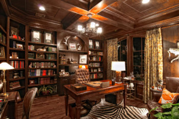 luxury basements - home office